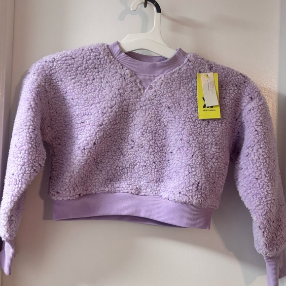 All in Motion Kids Purple Sweater - Picture 1 of 4